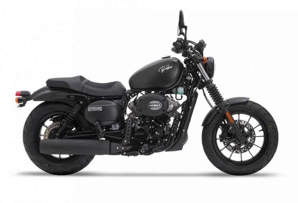 Motocicleta Hyosung GV300S Bobber 300 V-Twin, Negru, CIV