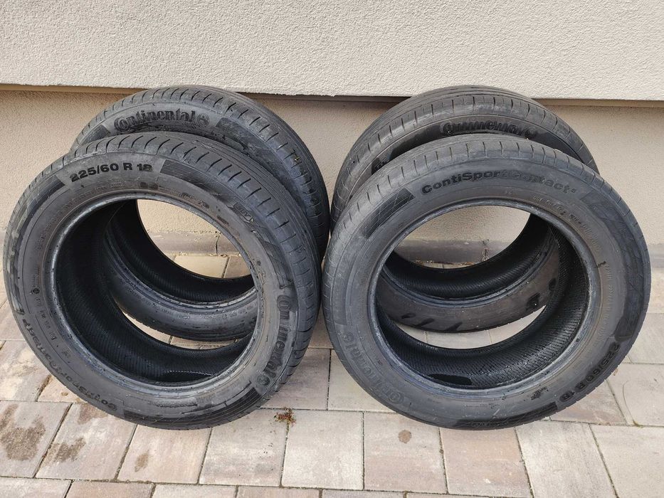 SET 4 Anvelope Vara 225/60 R18 CONTINENTAL ContiSportContact5
