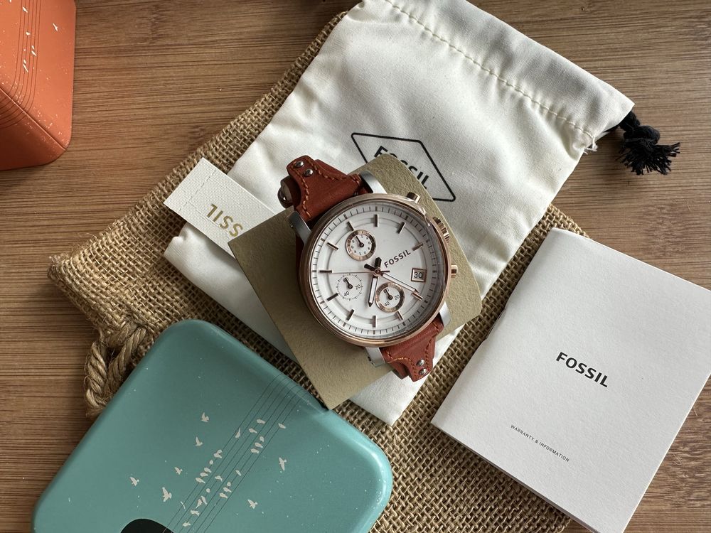Ceas Fossil Boyfriend nou de dama pachet complet