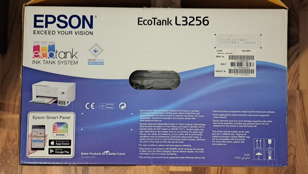 Imprimanta Epson EcoTank L3256 multifunctionala externa cu rezervor de