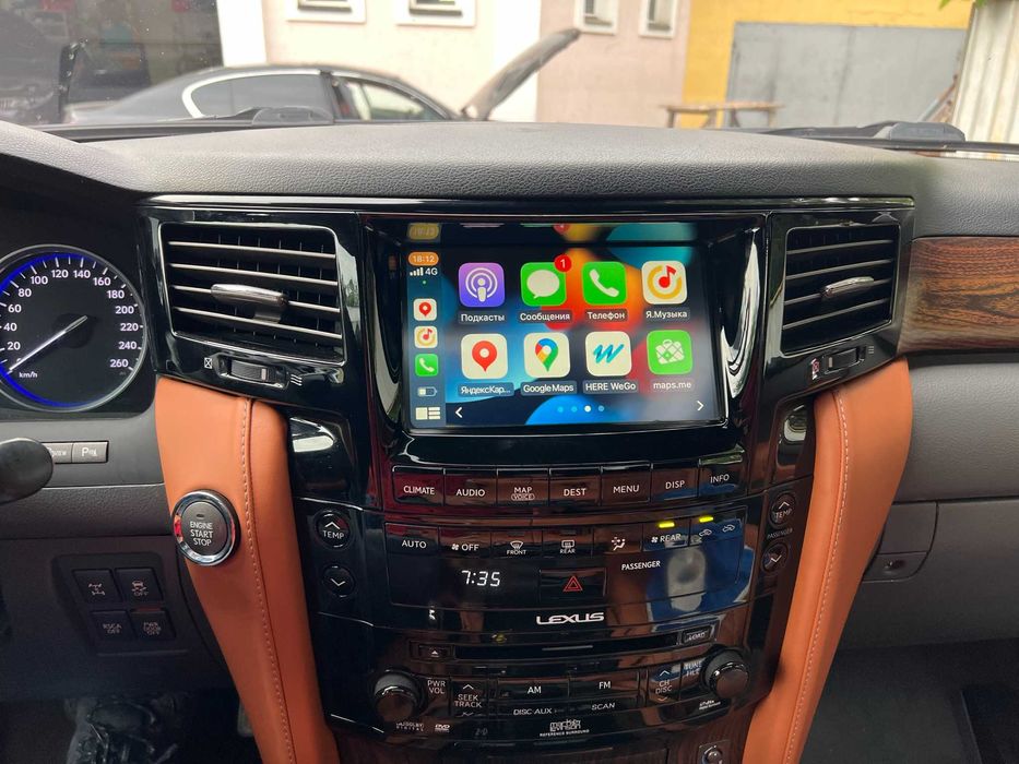 Retrofit и Русификация Lexus LX570 c 2007 до 2009 г