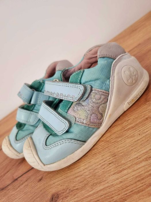 Adidasi Biomecanics copii albastri marimea 24