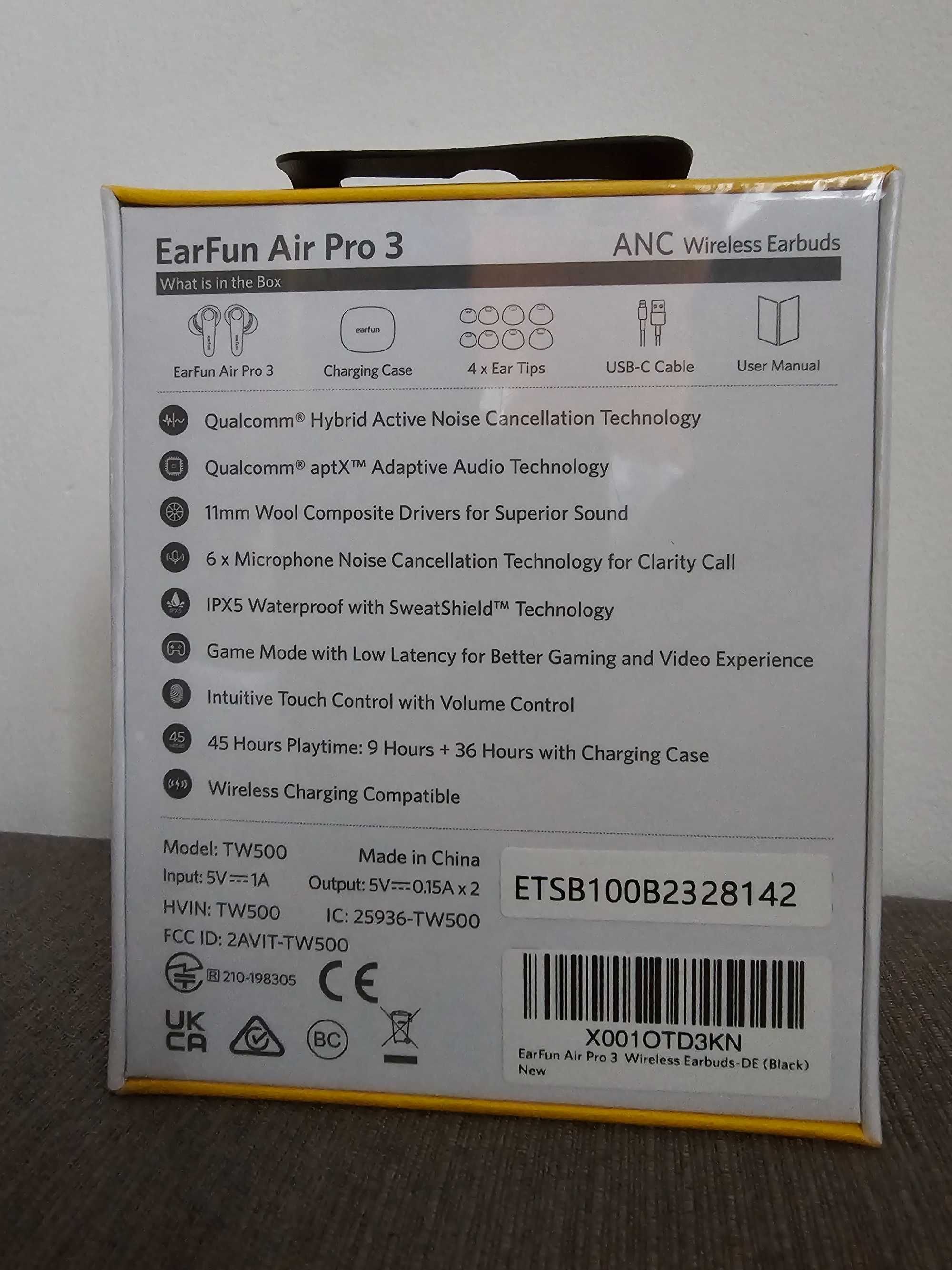 căști wireless EarFun Air Pro 2 gen apple air pods pro