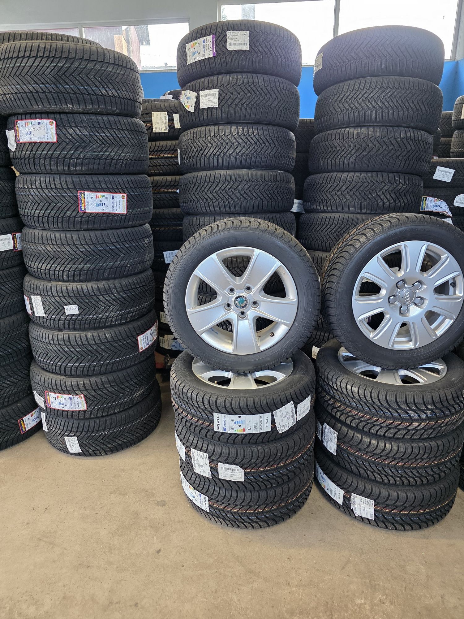 Jante aliaj Audi vw skoda anvelope noi