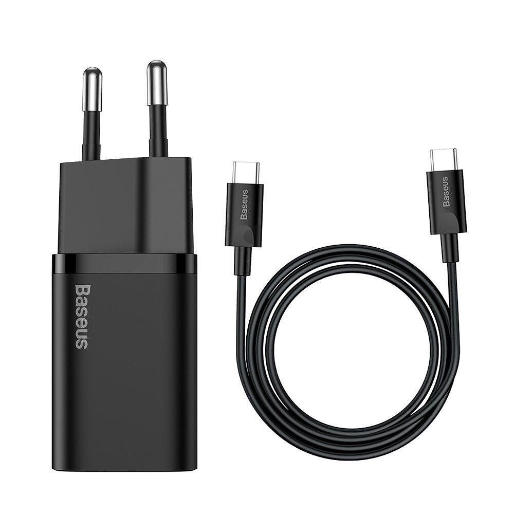 Baseus Super Si USB-C PD Wall Charger 25W Type-C - захранване