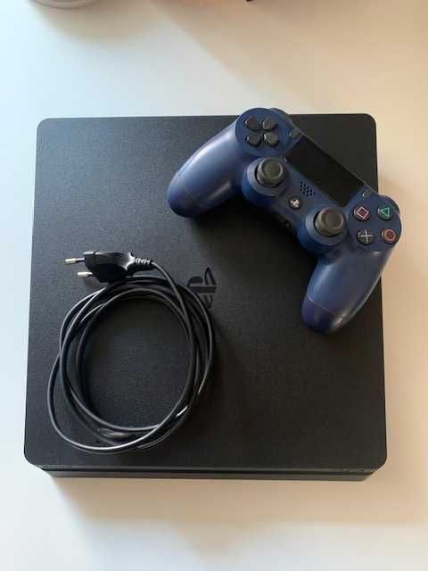 Consola Sony PlayStation 4 SLIM PS4 500GB + Controller + 2 Jocuri