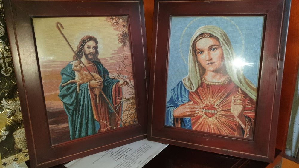 Goblen Iisus Hristos, Maica Domnului