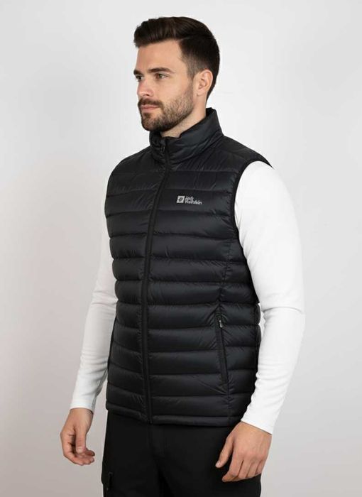 Jack Wolfskin Pack & Go - Оригинален мъжки елек с пух размер L