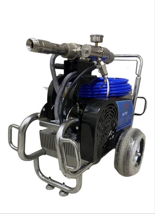 Безвоздушный распылитель, окрасочный аппарат OXY 970. Краскопульт