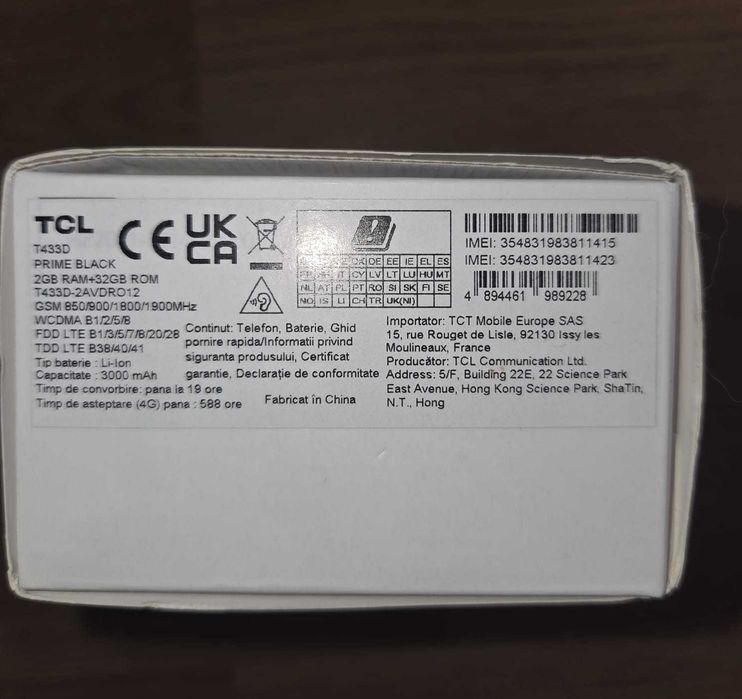 Telefon mobil TCL 501 Nou