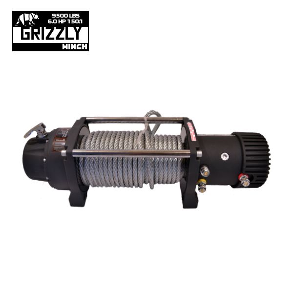Troliu Grizzly Winch 9500lbs (4310kg) cablu de otel