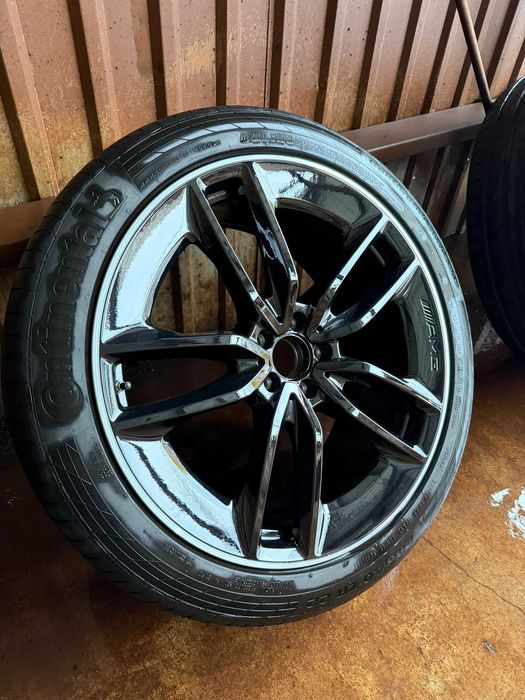 Jante Mercedes GLE AMG 22' cu cauciucuri vara dot 2024