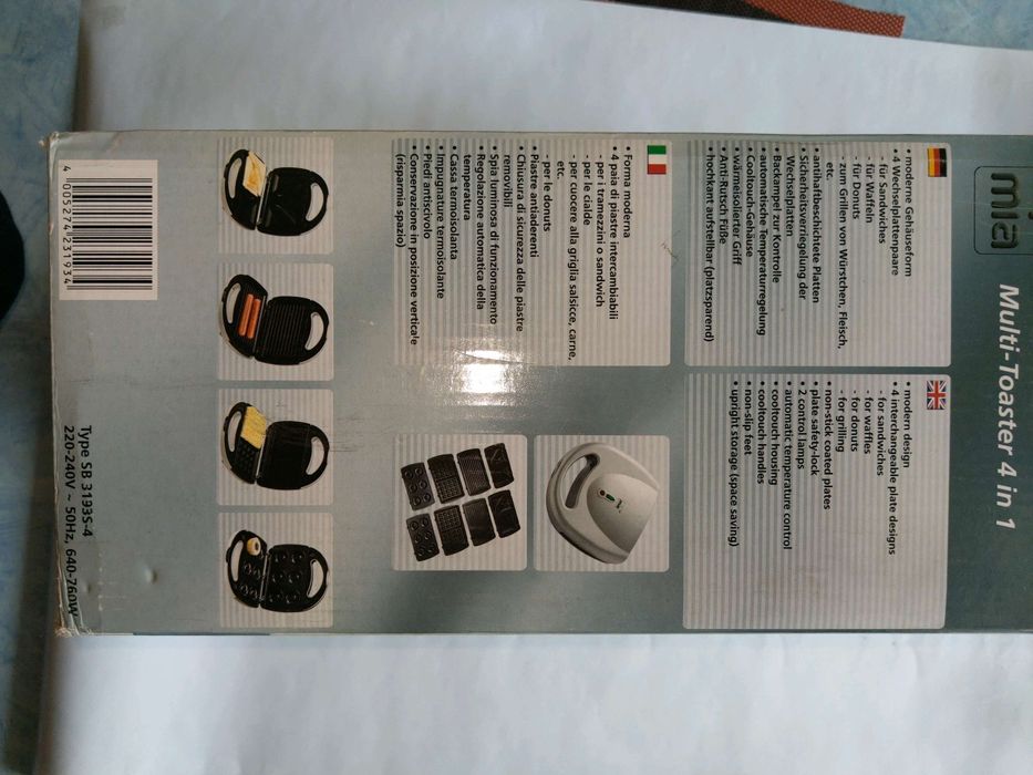 Prajitor electric multifunctional SB3193S4 caitate germana 
100 lei
4