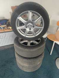 Jante aliaj ENZO + anvelope vara MICHELIN 205/55 R16