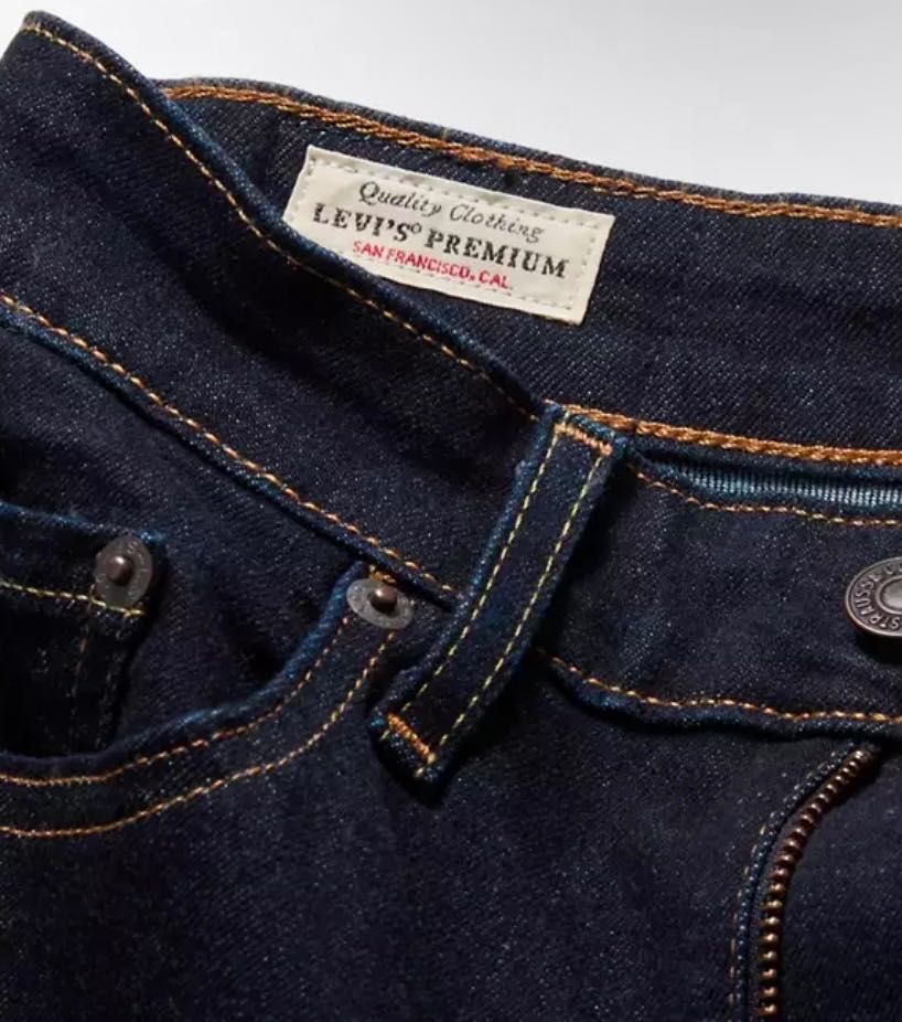 Оригинални Дамски Дънки Levi's Strauss High-Rise Skinny 721 Дънки Сини