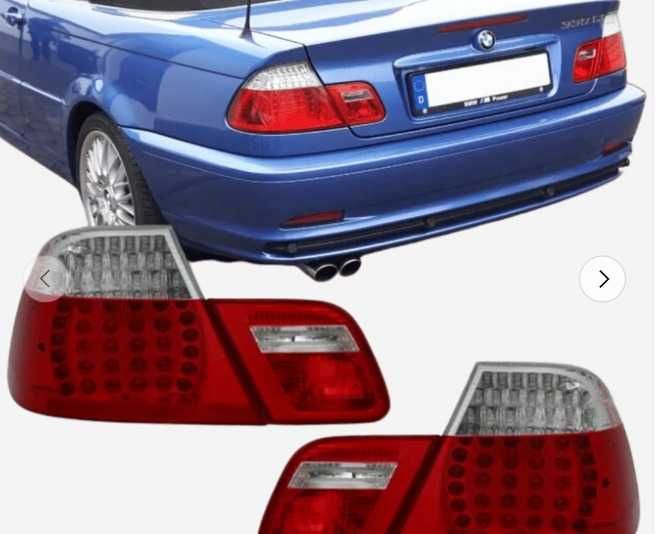 Стопове Е46 Кабриолет ЛЕД BMW E46 Кабрио Светли LED 2000-2003