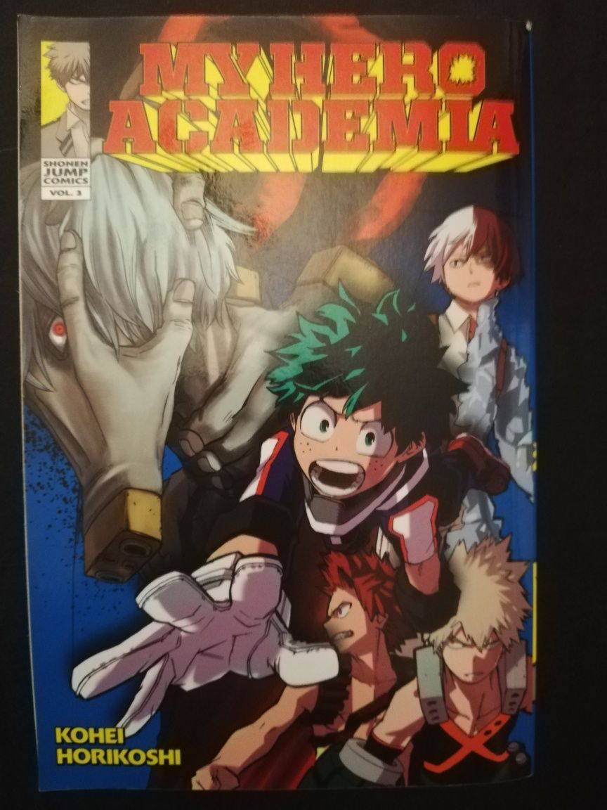 manga "My hero academia" vol. 3