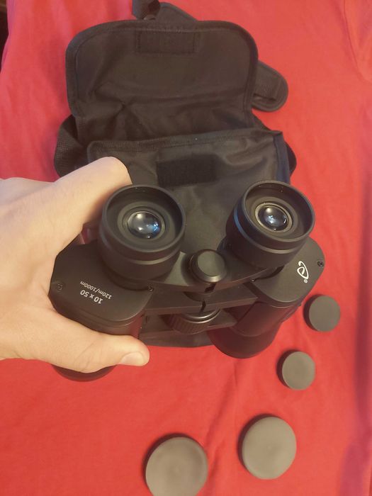 Binoclu profesional pt vanatoare 10x50 (120m /1000m)