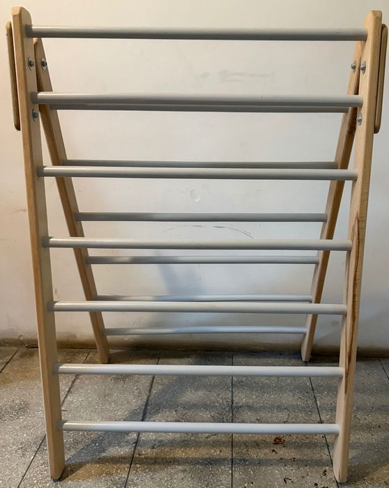 Set Pikler: triunghi, rampa tobogan, semicerc