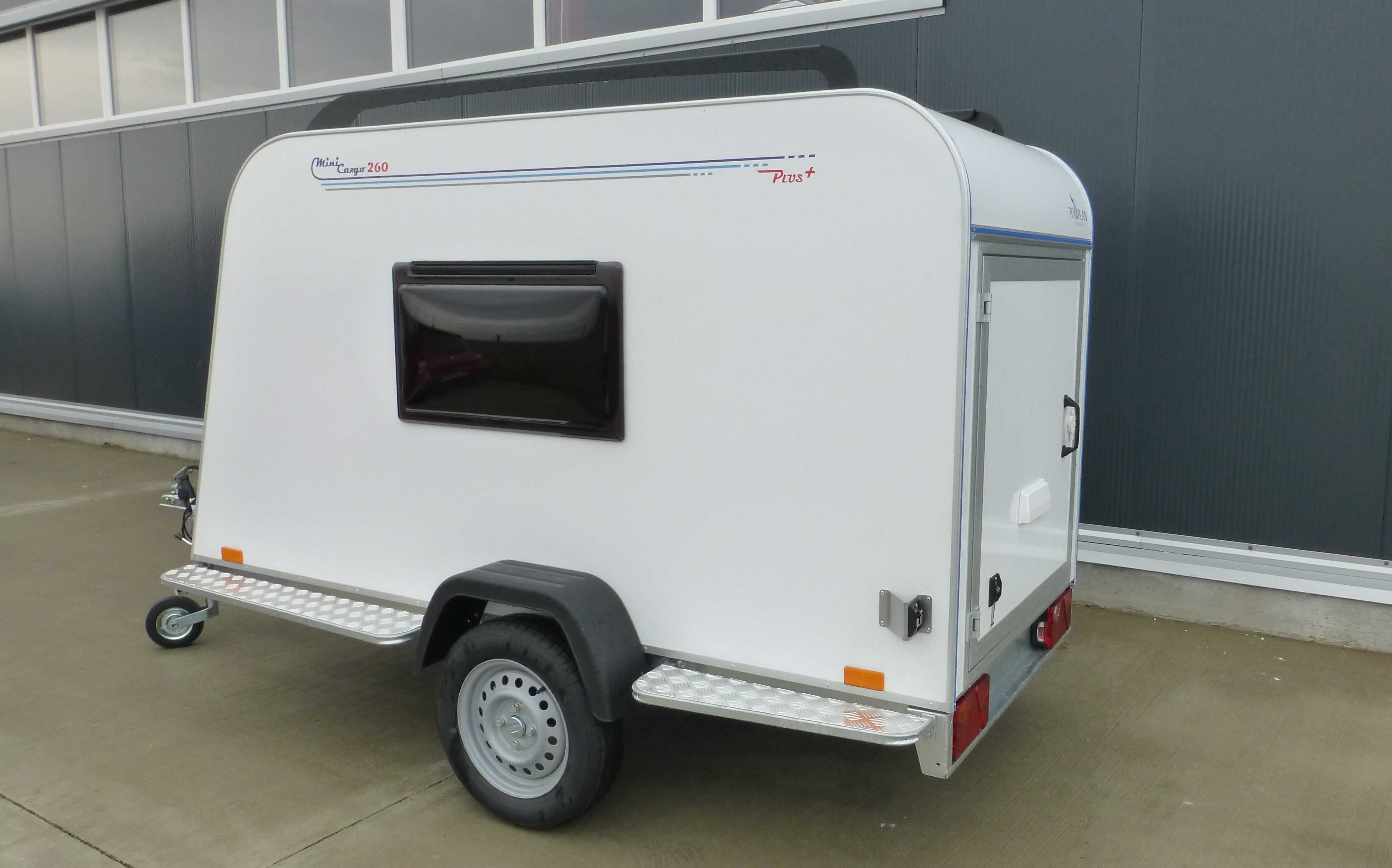 PROMOTIE ! 4290 Euro Mini rulota 750kg Tomplan TF4 SP