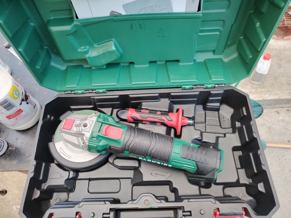 Flex polizor acumulator 20 v parkside nou