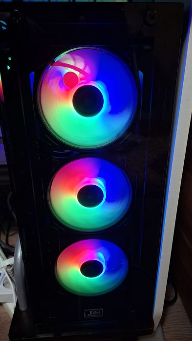 Vind pc gaming ryzen5 5500+Asus rtx 3060 12gb+ monitor nou.