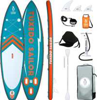 Tuxedo Sailor 11' SUP, надуваем падъл борд, stand up paddle board.