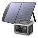 Statie de Incarcare Portabila 600W 299Wh cu Panou Solar 100W