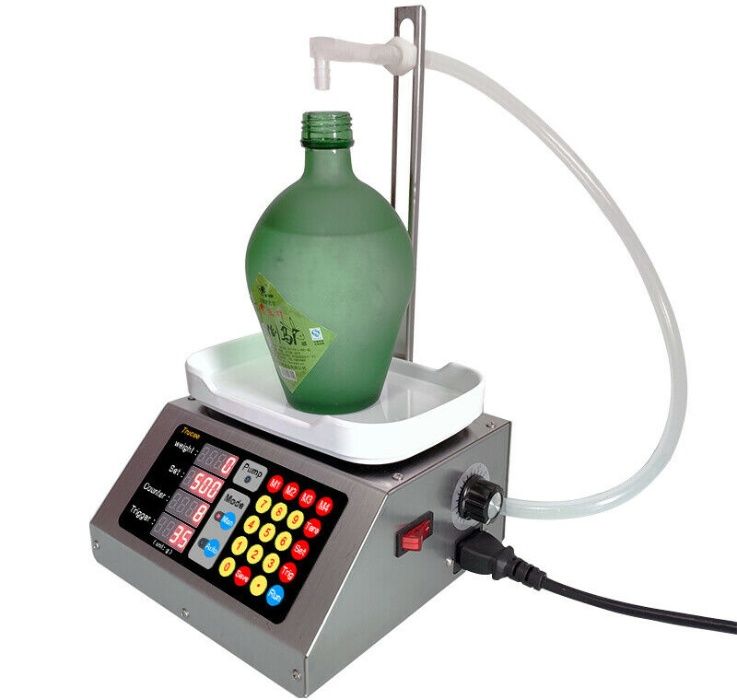 Автоматичен Кантарен Дозатор за пълнене на течности в бутилки (алкохол
