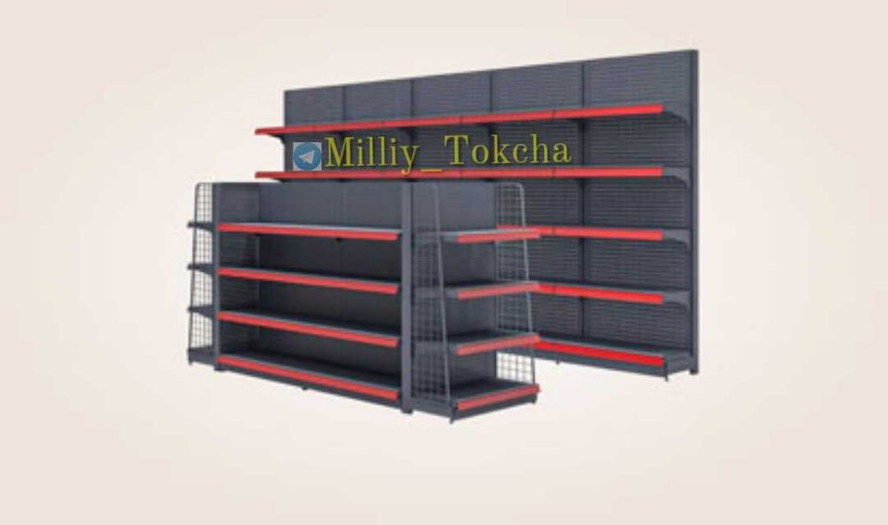 Торговыe Стеллажи металлический, market tokchalari, polka, prilavka