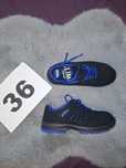 pantofi atlas S1 36 negru/albastru noi-o purtare