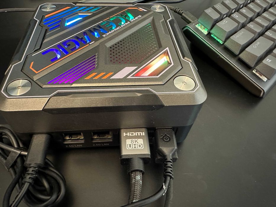 Mini PC Gaming ACEMAGIC AM18, AMD Ryzen 7 8845HS, 32 GB, 1 TB