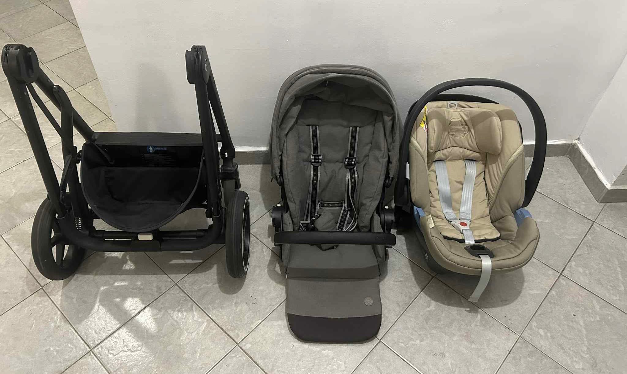 Бебешка количка Cybex Balios S Lux + столче за кола