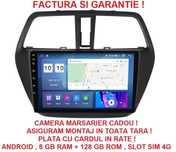 Navigatie Suzuki S Cross din 2012 - 2017 Garantie 2GB 4GB 8GB Camera