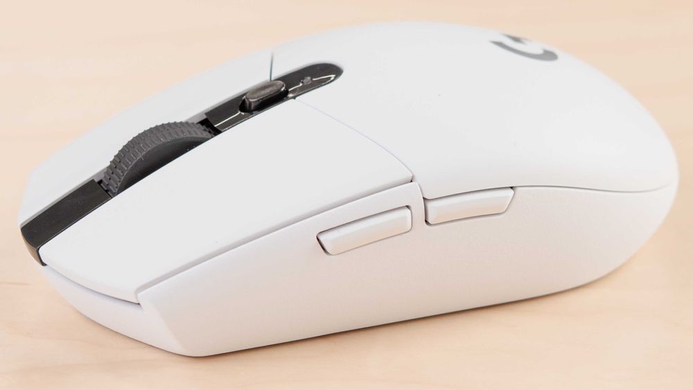 Logitech, G305, Wireless, Lightspeed, 200 - 12000 dpi, Черен/Бял