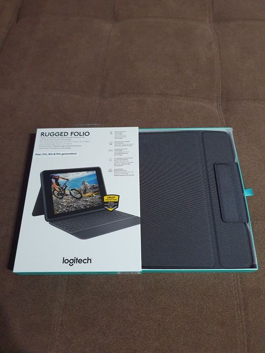 iPad Logitech Rugged Folio husa+tastatura