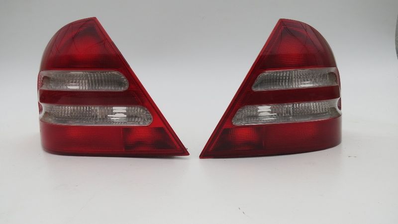 Предна броня Стопове фар фарове волан за Mercedes - Benz C - Class