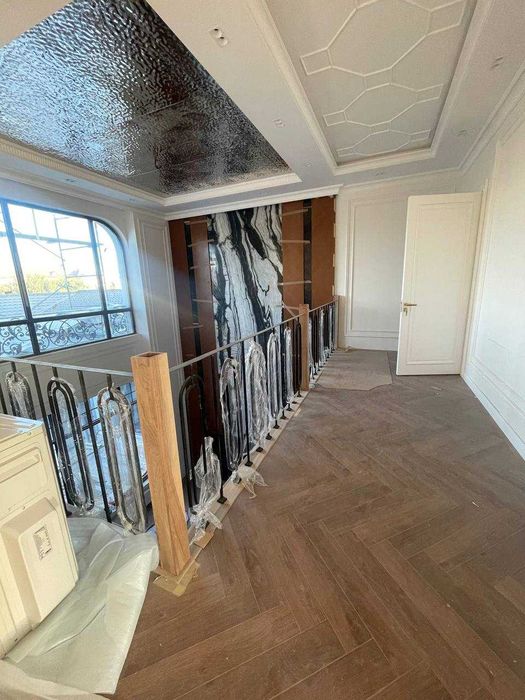 Перила из металлического профиля