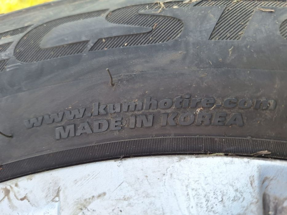 Set 4 jante aluminiu originale Skoda 16" cu anvelope vara