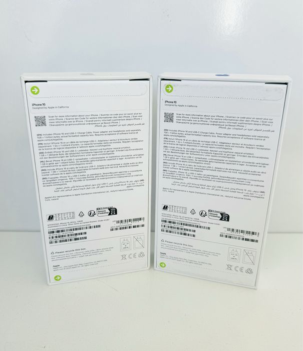 НОВ! iPhone 16 128GB White / Ultramarine ГАРАНЦИЯ!!!