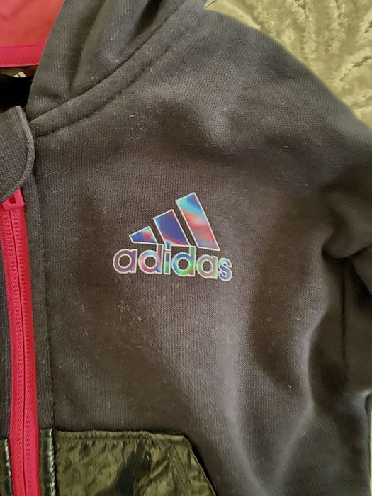 Детски суитчър с цип Adidas, размер 3-4г 104см