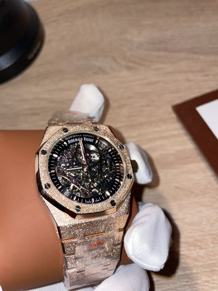 Audemars Piguet Royal Oak Skeleton Forsted Rose Gold *Лимитиран*