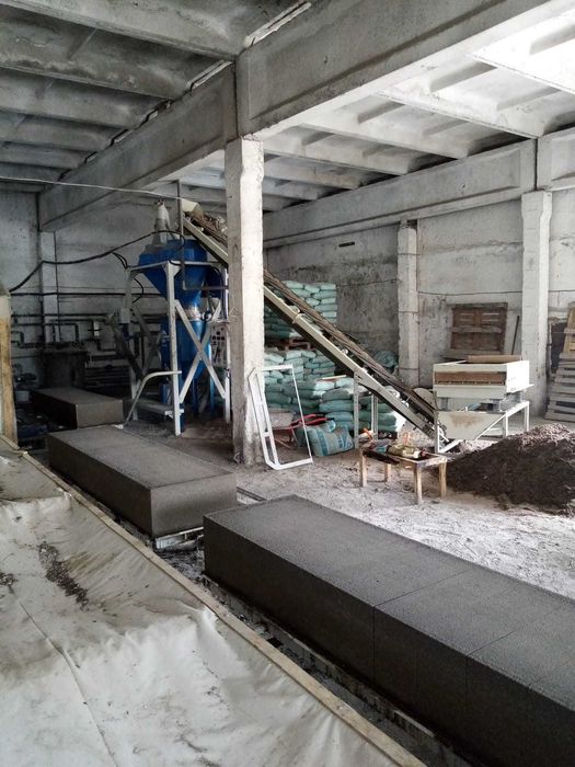 Продам  оборудование для  производства неавтоклавного газоблока