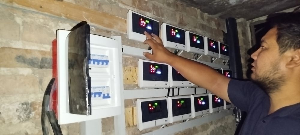 Солнечный ваданагриател установка QUYOSH SUV ISITKICHLARI O'RNATISH