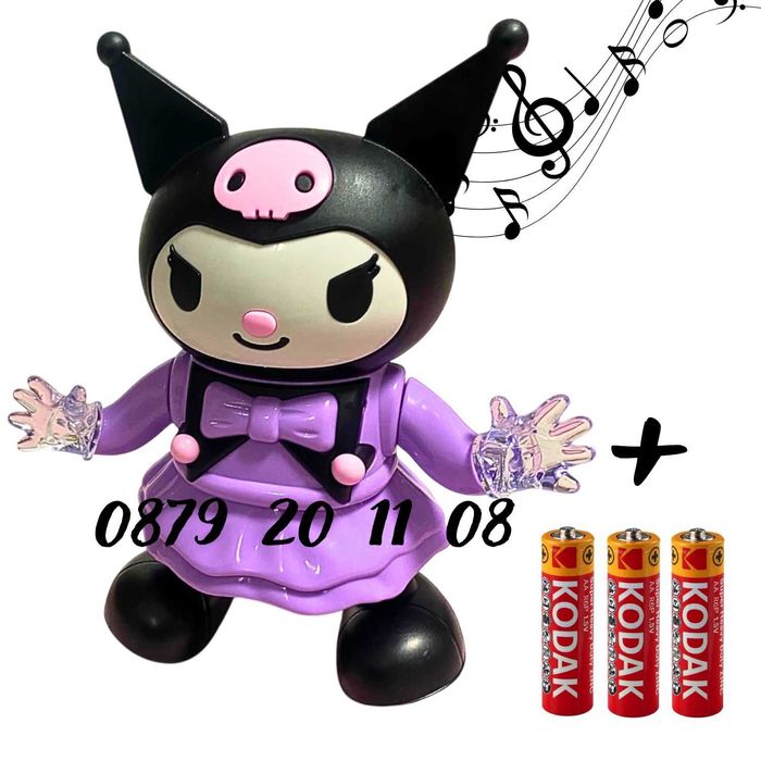 Музикална играчка Куроми Kuromi пее свети и танцува