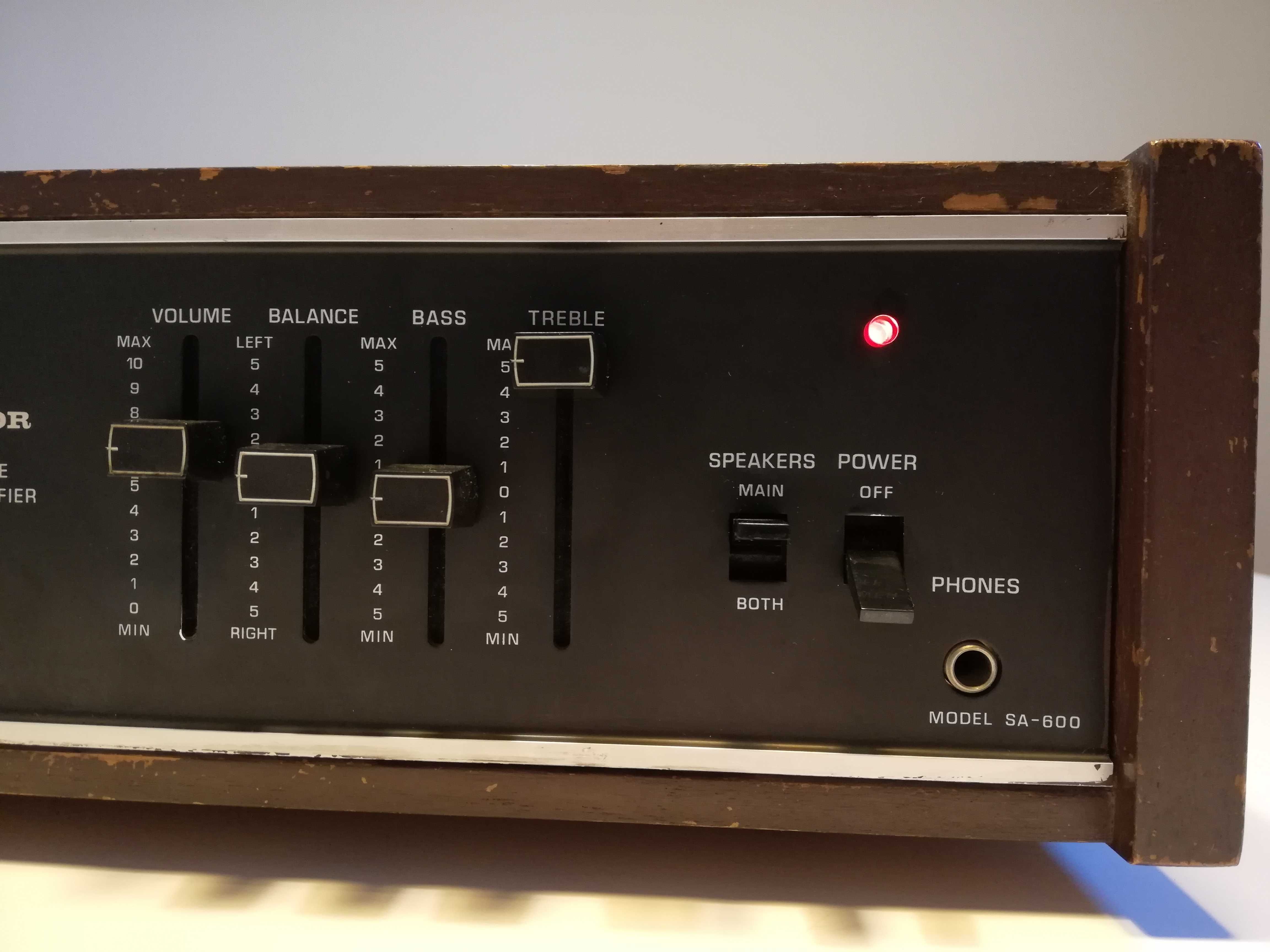 Amplificator MONACOR model SA-600 -Vintage/Solid State/Impecabil/JAPAN