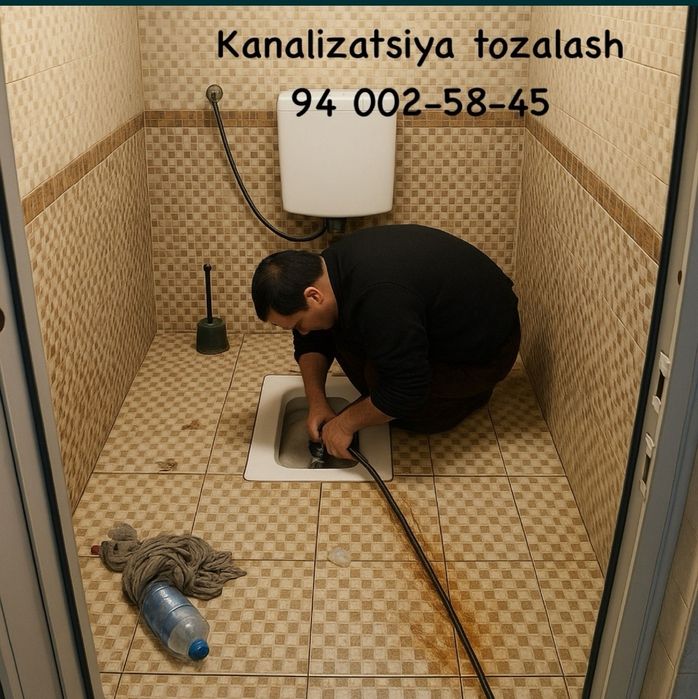 Kanalizatsiya tozalash xizmati канализация 24/7