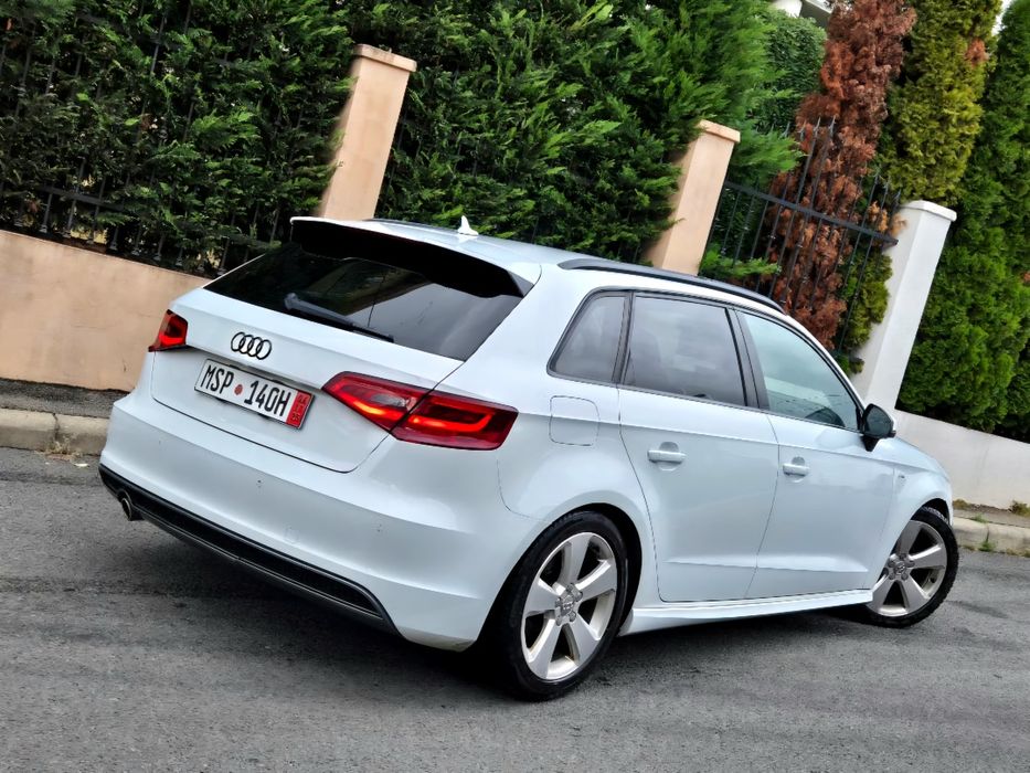 Audi A3-S line plus- Stronic- Automat-Active Sound Tobe-Garantie