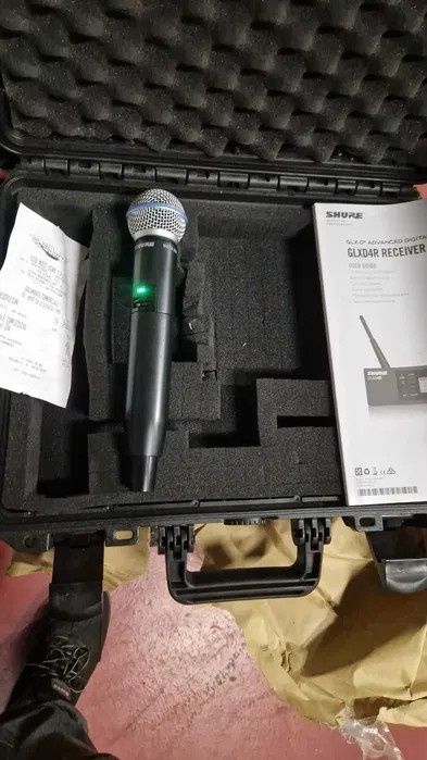 Microfon Shure GlxD r capsula Beta58