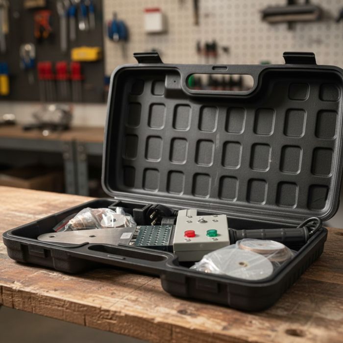 Професионална лепачка за PPR тръби 900W с регулируема температура (50–